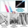 50Pcs Braces Brushes for Cleaning with Storage Case, Interproximal Interdental Brush Between Teeth, 5 Colors Braces Floss Picks Oral Dental Hygiene Toothpick Tooth Cleaners (50) view 3