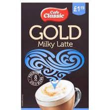 Cafe Classic Latte Sachets - 12 Packs of 8 Sachets(14gm) | Rich and Milky Latte | Mess-Free Sachets | Premium Ingredients | Authentic Taste | Versatile Brewing