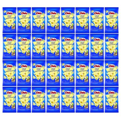 CHIO Micro Popcorns | Microwave Flavoured Popcorns Seeds| 100% Gust CHIO | Popping Pop Corn Kernels for The Family | Movie Night Helathy Snack (UNT 80g, 32 Pack)