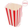 Luckious Reusable Popcorn Bags and Buckets - Perfect for Movie Nights, Parties, and Birthdays - Popcorn Favor Boxes for Fun Snacking, 15 PCS POPCORN BOXES view 2