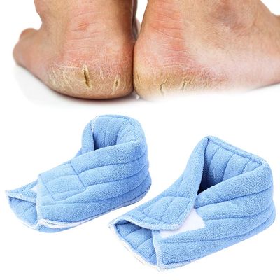 2Pcs 2Pcs Heel Protectors,Foot Heel Support Anti Decubitus,Heel Protectors,Foot Ankle Warm Cover for Elderly Bed Nursing Care