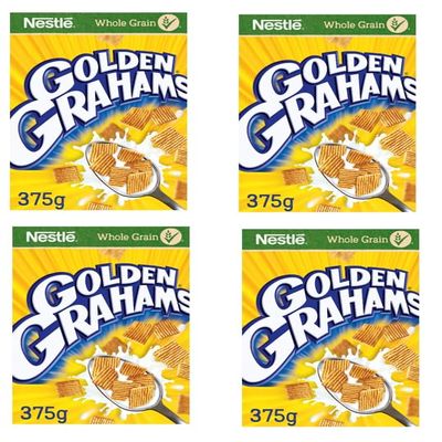 Nestl Golden Grahams Cereal 375g (Pack of 4)