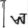Adjustable Crutches Foldable Stick Booster Ultralight Trekking Pole Telescopic Walking Stick Outdoor Travel Aluminum Crutches Parent's Gift view 2