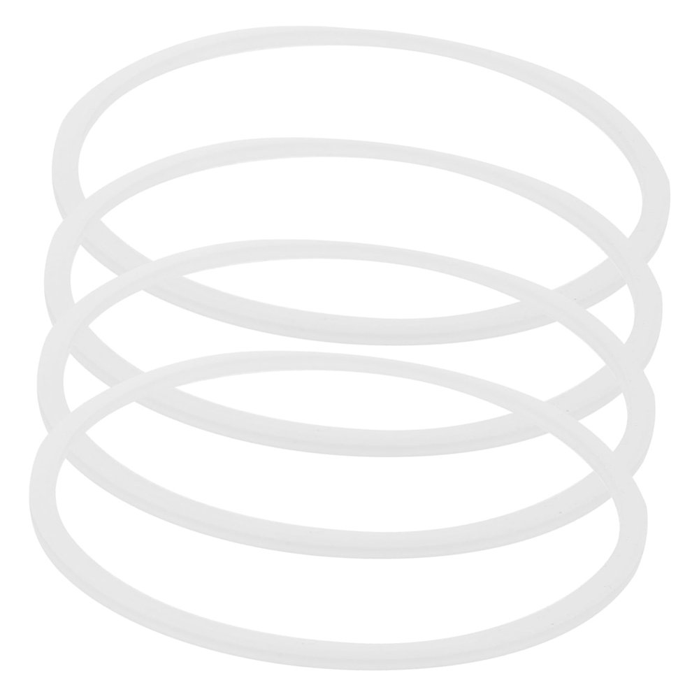 NAMOARLY 4pcs Lunch Box Sealing Ring Silicone Ring for Insulated Box Supplies Replacement