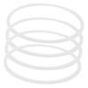 NAMOARLY 4pcs Lunch Box Sealing Ring Silicone Ring for Insulated Box Supplies Replacement view 1