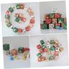 ABOOFAN 24pcs Holiday Fruit Packaging Boxes Candy Holders for December Decorations view 3