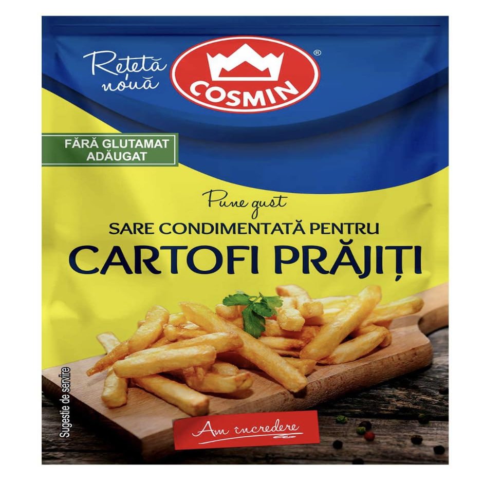 2x Chips Seasoning Smoky Fries Flavour Potato Spices Non GMO Natural Flavouring No Wheat Romanian Condiment Cosmin