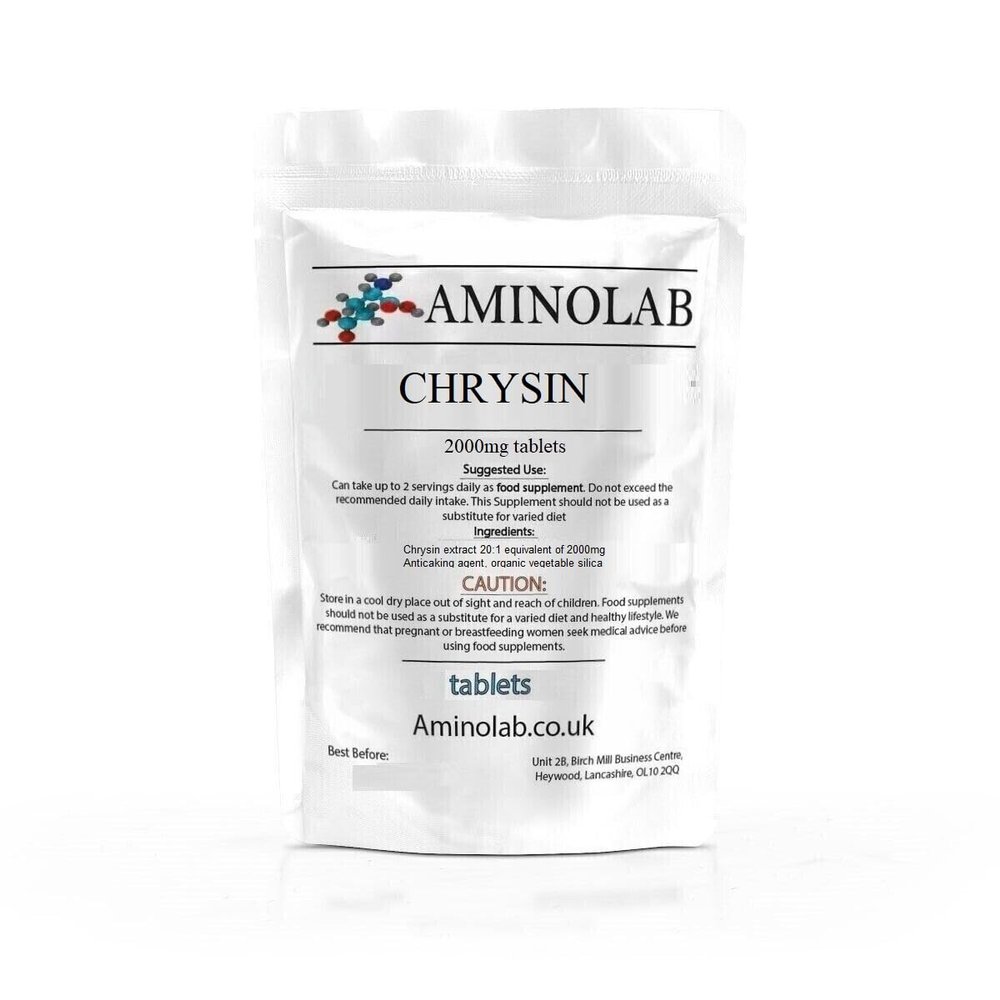 Aminolab - High Strength Chrysin 2000mg 240 Tablets