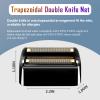 Shaver Replacement Foil compatible with BaByliss Barberology Double FXFS2G Metal shaver foil replacement (Black 2 Pack) view 2