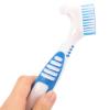 JECOMPRIS Travel Oral Hygiene Kit 2 Sets Dual Bristle Heads Toothbrushes with Cover Case Ergonomic Handle Toothbrushes for Deep Cleaning Care Compact Tuft Toothbrush Firm view 3