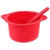 Beavorty 2sets Silicone Wax Melting Bowl Wax Warmer Liner for Hair Removal Beauty Mask Easy to Clean Replacement Dish view 1