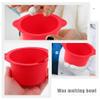 Beavorty 2sets Silicone Wax Melting Bowl Wax Warmer Liner for Hair Removal Beauty Mask Easy to Clean Replacement Dish view 4