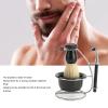 Vomeko 5-in-1 Shaving Brush Set Includes Shaving Bowl Shaver and Brush Holder Shaving Brush Set Ideal for Dad, Husband, Boyfriend Birthday and Valentine's Day Gifts view 2