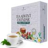 Tea Advent Calendar 2025 for Men & Women | 2x 24 Day Flavoured Tea Selection | Herbal, Fruit & Spiced Teas | Unique Christmas Tea Gift Set view 1