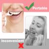 Amabro Portable Floss Picks Case, 6 Travel Floss Sticks Box with 60 Pcs Small Dental Flosser Picks Holder Toothpicks Dispenser for Home Travel Cleaning Teeth Oral Care Handy Tool Teeth Cleaning view 2