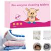 2 Boxes Multi-Functional Bio-Enzyme Cleaning Tablets,Bio-Enzyme Explosive Salt, Active Biological Enzyme Washing,Powerful Stain Removing Bio-Enzyme Cleaning Tablets For Clothes,Curtains,Shoes view 1
