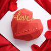 10 Pcs Acrylic Cake Toppers Minimalist Art Heart Love Cake Topper Gold Cake Decoration for Valentine's Day Birthday Wedding Bridal Shower Party view 4