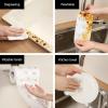 Katolang Kitchen Paper Towel 50/100/200Pcs/Roll Super Water Oil Absorbent Reusable Washable Tear-Off Kitchen Paper Food Grade Napkins Paper Towel 200pcs view 3