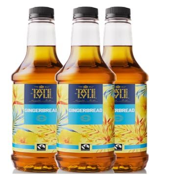 T&L Gingerbread Syrup FAIRTRADE & KOSHER 3 x 750ml