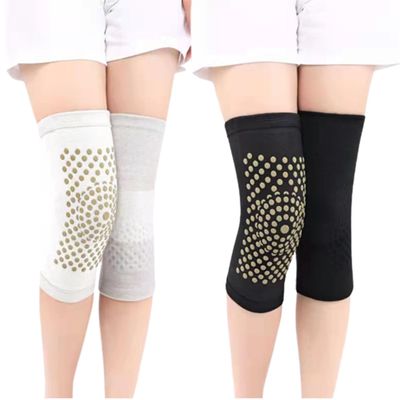 2 pairs SwellGuard Self-Heating Lymphatic Sleeves,Mugwort Acupressure Detoxing Shaping Knee Pads for Women Men (A,M)