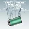 Ailsion Pocket Size Washable Electric Razor, Ailsion Shaver, Ailsion Pocket Shaver, Pocket Size Portable Shaver Wet and Dry Mens Razor USB, Electric Razor for Men Face Clean (1Pcs-Green) view 2