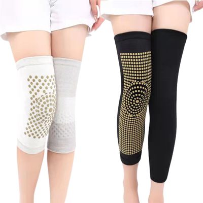 2 pairs SwellGuard Self-Heating Lymphatic Sleeves,Mugwort Acupressure Detoxing Shaping Knee Pads for Women Men (D,M)