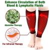 2 pairs SwellGuard Self-Heating Lymphatic Sleeves,Mugwort Acupressure Detoxing Shaping Knee Pads for Women Men (D,M) view 3
