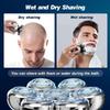 Head Shaver Replacement Head, 7D Blade Heads, Universal Replacement Blade Shaver for Men, Silver view 4