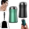 Ailsion Pocket Size Washable Electric Razor, Ailsion Shaver, Ailsion Pocket Shaver, Pocket Size Portable Shaver Wet and Dry Mens Razor USB, Electric Razor for Men Face Clean (2Pcs) view 1