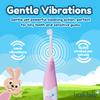 Brush-Baby - BabySonic Pink Electric Toothbrush, 0-36 Months - Soft, Gentle Vibrating Toothbrush for Sensitive Gums & New Teeth - with LED Light & Suction Base - Baby & Toddler Brush Heads view 3