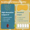 Igennus Advanced CoQ10 100mg, 4-Month Supply, 5X Bioavailability CoQsol-CF Boosted with D-Limonene, 120 Servings, Heart & Energy, Ubiquinone Coenzyme Q10 & Vitamin E Antioxidant, Clean Label view 3