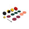 14PCS Drill Brush Attachment Set Power Scrubber Kit Scrub Brush Scrubbing Pads Cleaning Kit 14PCS Drill Brush Attachment Set for Family view 1