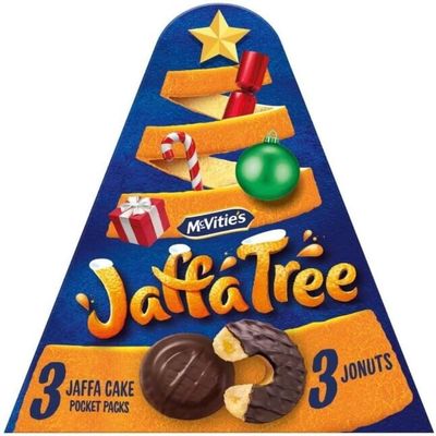 Jafffa Cake Tree Christmas Jafffa Cake Jaffs Jounuts Doughnuts And Jafffa Cakes Treat British Classic Snack Tea Break