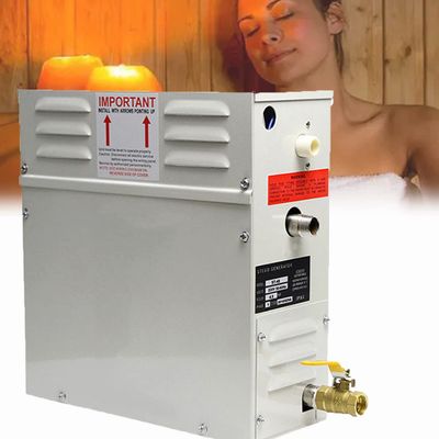 CYMYYDS Sauna Shower Steam Generator, Electric Sauna Heater Stove Home Use Heating Furnace Room SPA Steam Bath, Automatically Drain, Heat Storage 35-55 ,9KW-220V