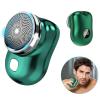 EXQST Men's Mini Shaver 2023, Men's Electric Shaver One Touch Use Pocket Washable Electric Shaver Waterproof Powerstorm Shaver view 1