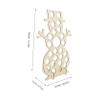 Anneome Christmas Countdown Calendar Wooden Snowman Chocolate Rack DIY Painting Shelf for Home Office Decoration view 2