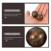 BESPORTBLE 2pcs Portable Handheld Massage Smooth Jade Exercise for Palm Massage and Hand Therapy Stone for Fitness and Relaxation for Stress Relief and Hand Training view 2