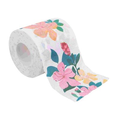 CLENEA 1 Roll Household Family Jumbo Roll Strong Bath Towel Bathroom Kitchen Toilet Paper (Color : Color 1)