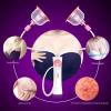 XJZHANG Electric Breast Nipple Massager, Chest Massage Machine with Simulated Human Massage Technique, Negative Pressure Vacuum Breast Cup Liposuction Device for Chest Enlargement Enhance view 4