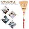 Homoyoyo Household Corn Broom Chinese Style Handle Natural Material Dust Brush for Cleaning for Bed Sofa Carpet Hard Reach Areas Wear-resistant view 3
