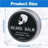 LOPHE Natural Beard Care Blend - Organic Beard Oil & Wax Conditioner for Softening Facial Hair, Eliminating Dandruff & Promoting Growth (60g) view 2
