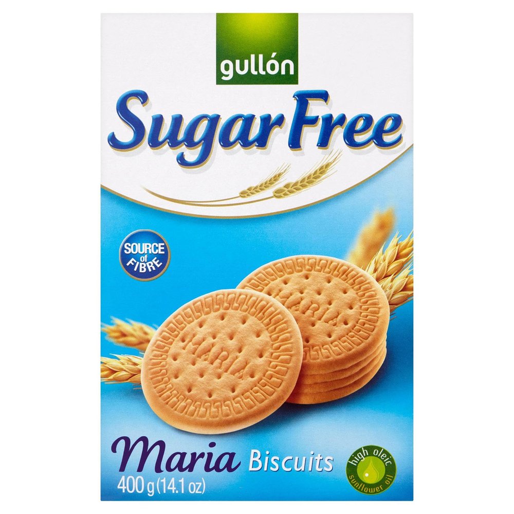 Gullon Sugar Free Biscuits (Pack of 3, Maria Biscuits)
