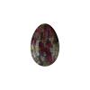 Yoni Eggs Jade Undrilled Yoni Eggs Natural Real Jade Massage Egg for Women Kegel Exercise Feminine Massage Balls,Dragon Blood,S-3x2cm view 1