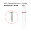 4-in-1 Electric Hair Trimmer Eyebrow Nose Bikini Shaver for Women, Detachable & Washable Cutter Head, Dry/Wet Use, Compact & Lightweight view 3