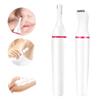 4-in-1 Electric Hair Trimmer Eyebrow Nose Bikini Shaver for Women, Detachable & Washable Cutter Head, Dry/Wet Use, Compact & Lightweight view 4