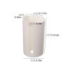 Kitchen Garbage Bags Storage Rack Plastic Bags Holder Punch-free Self-adhesive Wall-mounted Household Bathroom Organizer Box (Color : White) view 2