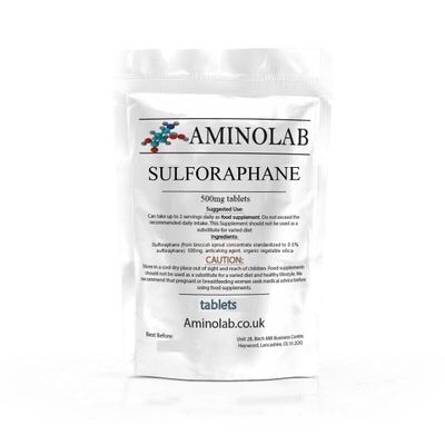 Aminolab - Sulforaphane 500mg 365 Tablets