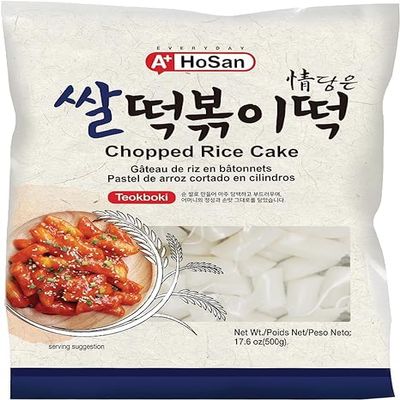 A+ Hosan Korean Chinese Rice Cake Sticks Chopped Teokboki Tteobokki Topokki 500g