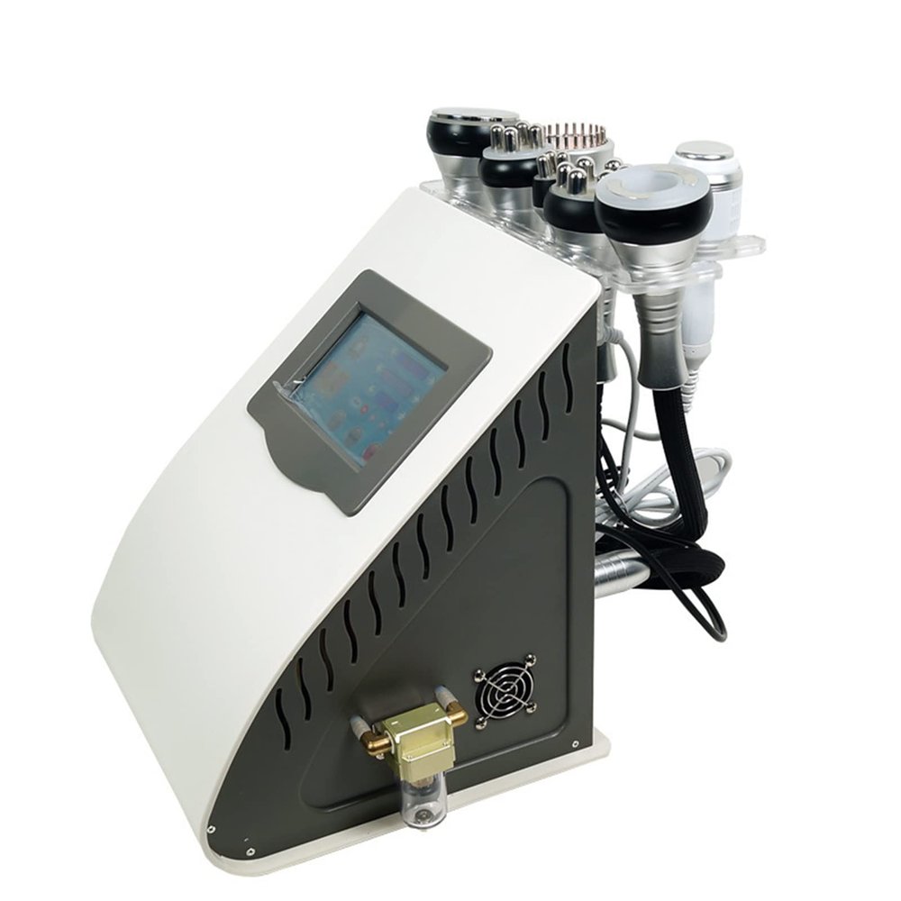 XJZHANG Seven-in-one 40K Massage Instrument Negative Pressure Shaping Instrument Micro-current Meridian Brush RF Beauty Slimming Instrument