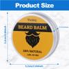 LOPHE Beard Balm for Men, Natural Care Blends Organic Oil & Wax for Softening Hair, Eliminating Dandruff, Healthy Growth (30g) view 2